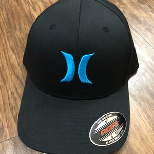 Hurley-Nike-Flexfit Dri-Fit S-M Black Hat